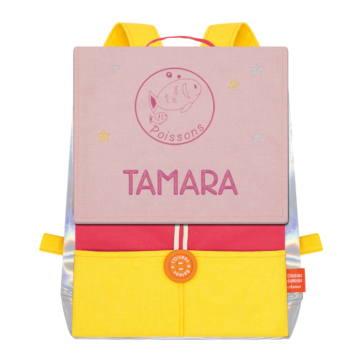 Sac à dos personnalisé pour enfant Astro - Grenadine et Poudre