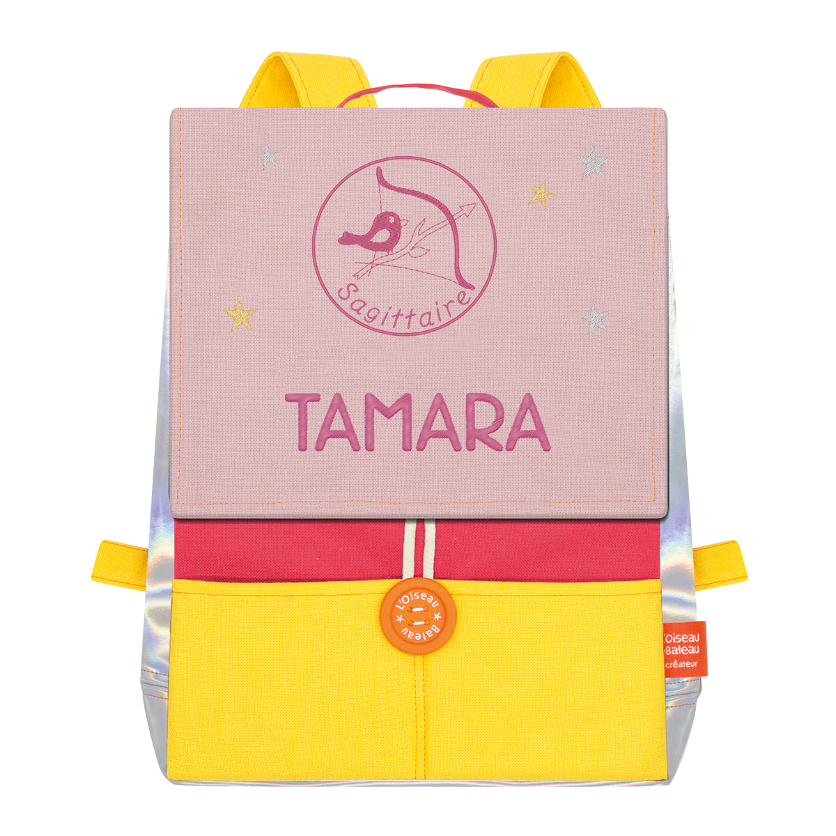 Sac à dos personnalisé pour enfant Astro - Grenadine et Poudre