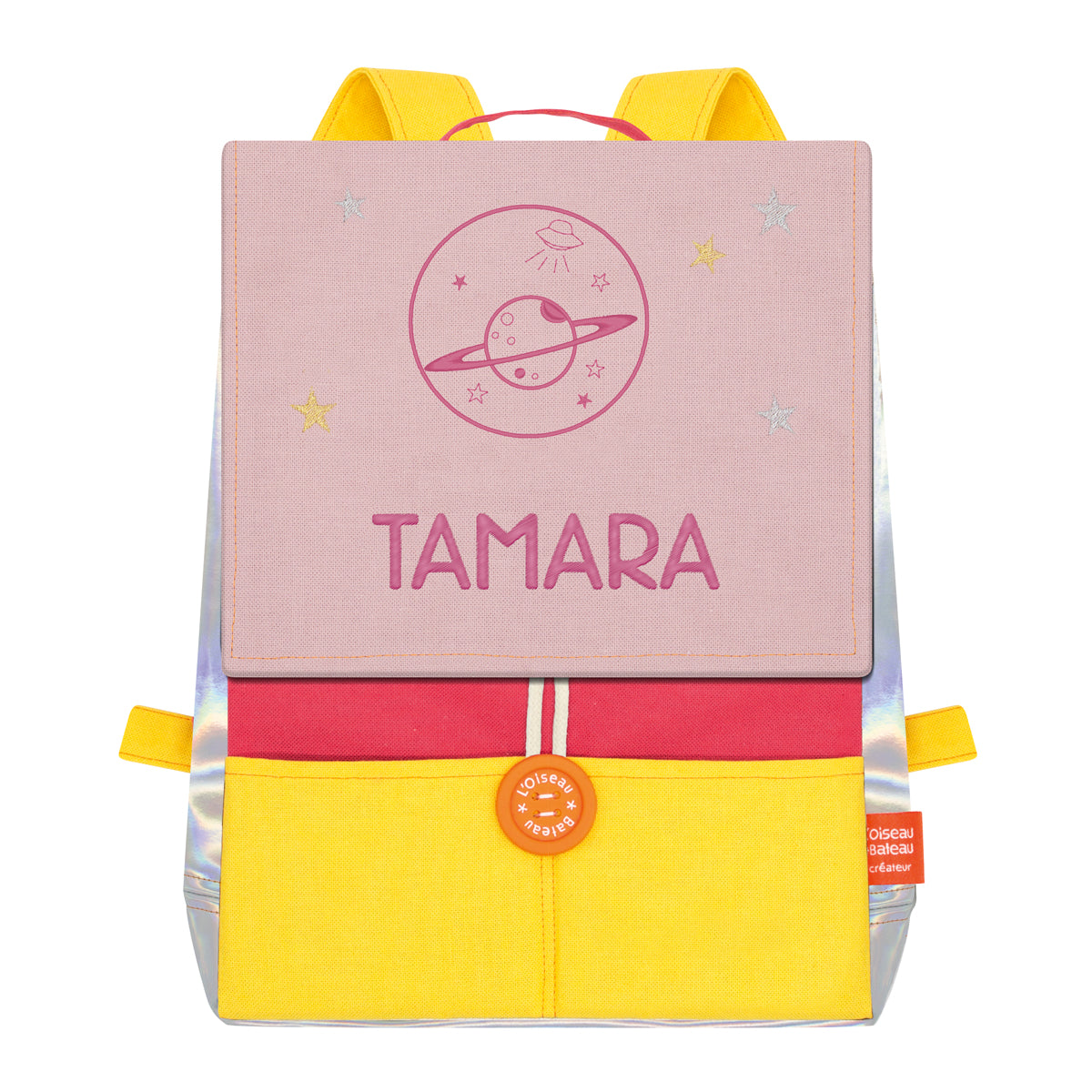 Sac à dos personnalisé pour enfant Astro - Grenadine et Poudre