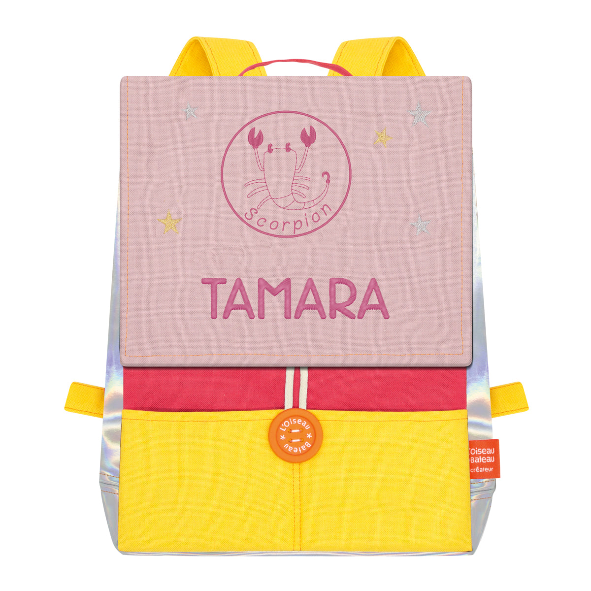 Sac à dos personnalisé pour enfant Astro - Grenadine et Poudre
