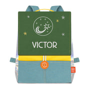 Sac à dos personnalisé enfant Astro - Moutarde et Mousse