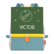Sac à dos personnalisé enfant Astro - Moutarde et Mousse