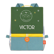 Sac à dos personnalisé enfant Astro - Moutarde et Mousse