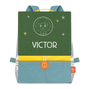 Sac à dos personnalisé enfant Astro - Moutarde et Mousse