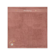 serviette enfant, serviette enfant personnalisee, serviette bebe, serviette bebe personnalise, cadeau de naissance, serviette personnalise, serviette 70 x 140, serviette 50 x 100, 100% coton oeko-tex, serviette absorbante enfant, design français, creation française, marque française, l'oiseau bateau, marsala, ecrureuil