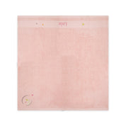 Carre de bain bebe, carre de bain personnalise bebe, carre de bain personnalise, serviette plage bebe, serviette plage personnalisee, serviette bebe evolutive, serviette evolutive, cadeau de naissance, serviette personnalisee, 100% coton oeko-tex, serviette absorbante enfant, design français, creation française, marque française, l'oiseau bateau, rose, lapin