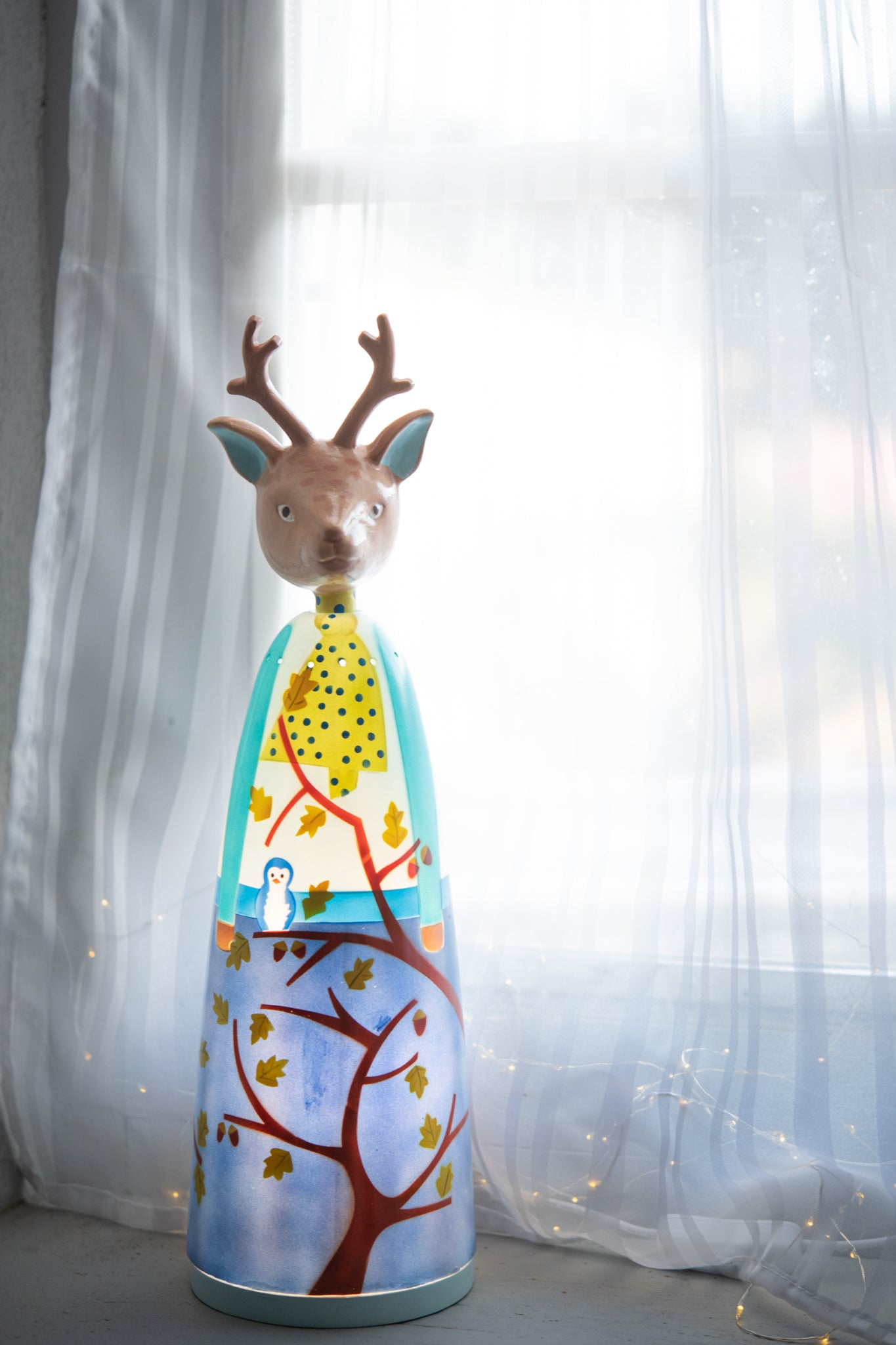 idee lampe pour enfant, decoration chambre, fabrication artisanale, l'oiseau bateau marque française